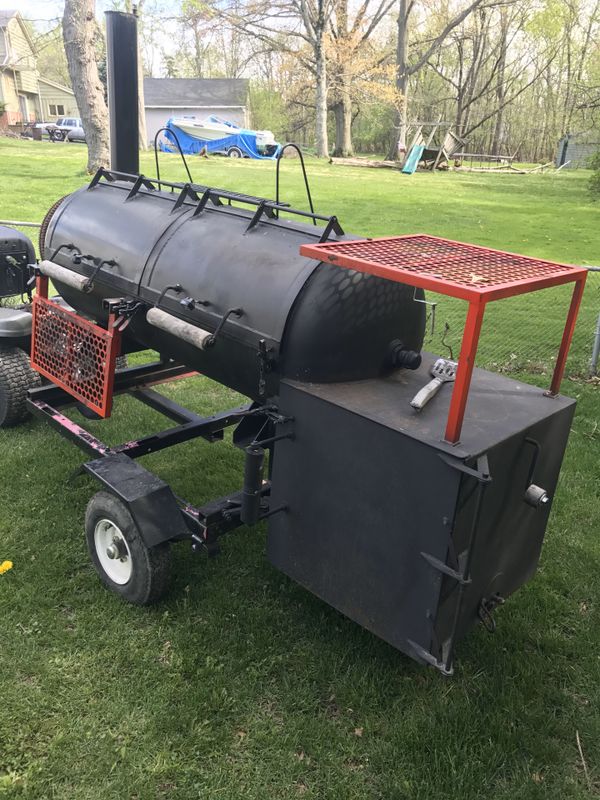 Large offset Smoker trailer for Sale in Cleveland, OH OfferUp