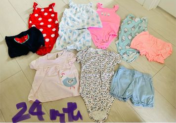 Baby girls summer sets 24 months