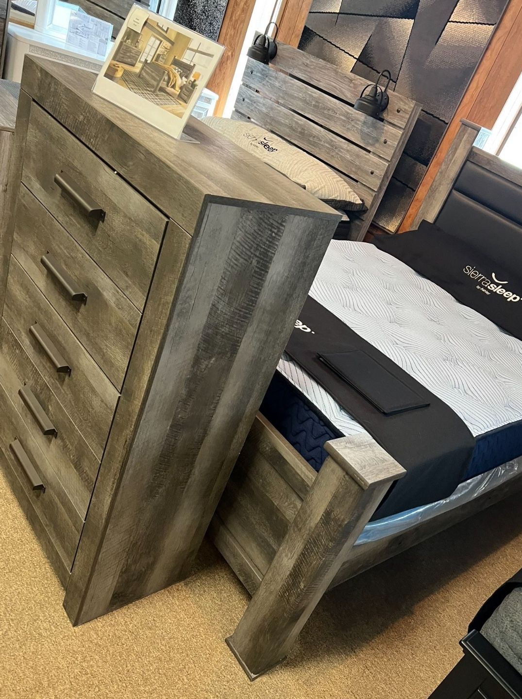 Rustic Style Four Piece Bedroom Suite!