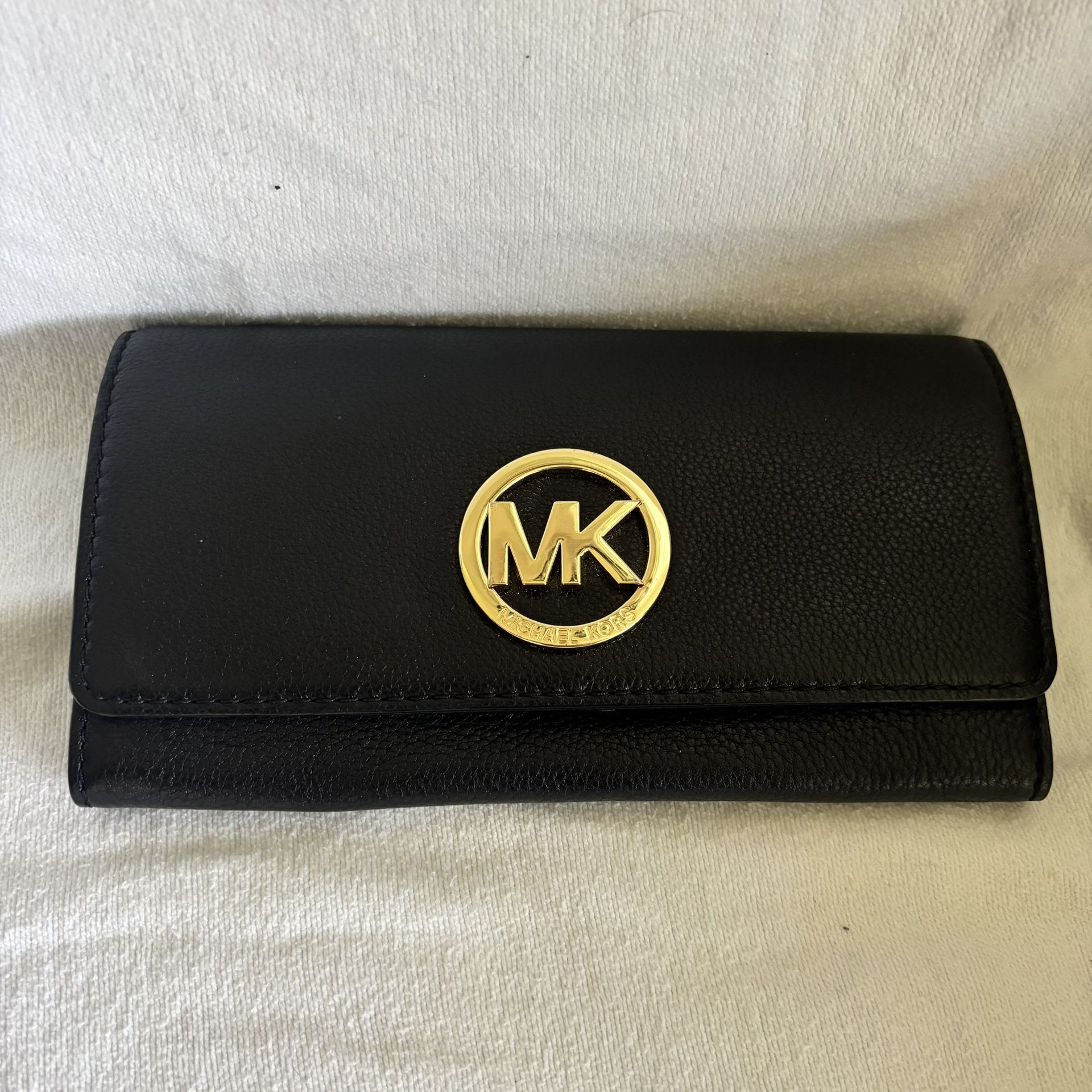 Michael Kors Black Leather Wallet