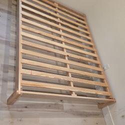 Queen Bed Frame (Solid Wood)