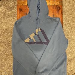Adidas Graphic Logo Hoodie – Size Large