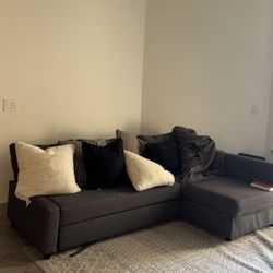 Couch, Stand Up Desk, L shaped Desk, Mirror, Cabinet, Chair,.etc 