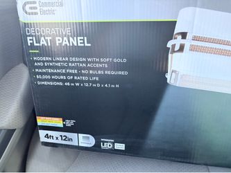 Flat panel light