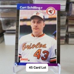 ⚾️ 45 Card Lot - SP Curt Schilling Cards 