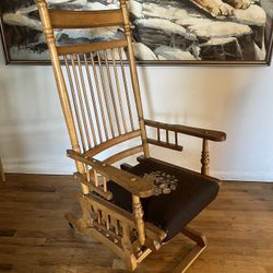 antique rocking chair 