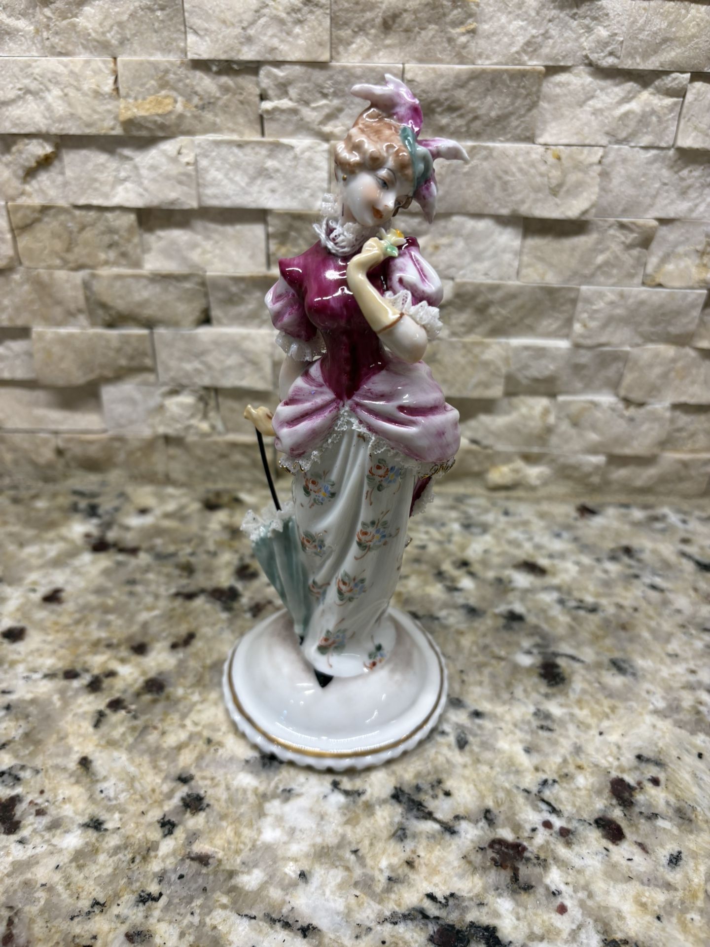 Vintage Porcelain Vion and Baury “Parisian Woman”