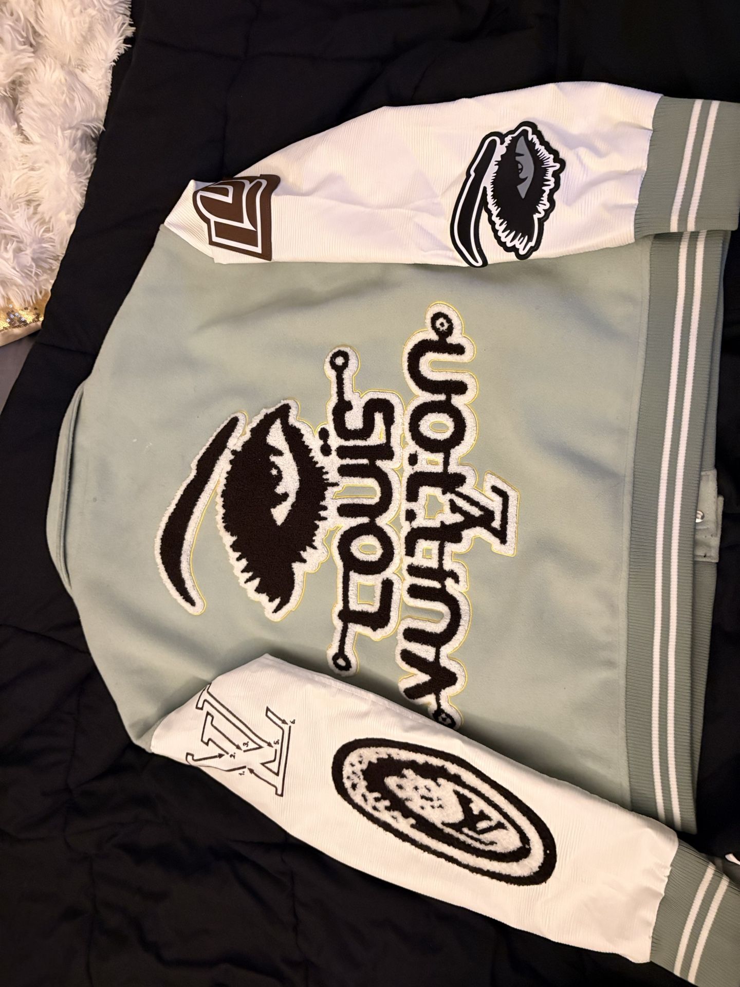 Louis Vuitton. Devil’s Eye Baseball Jacket