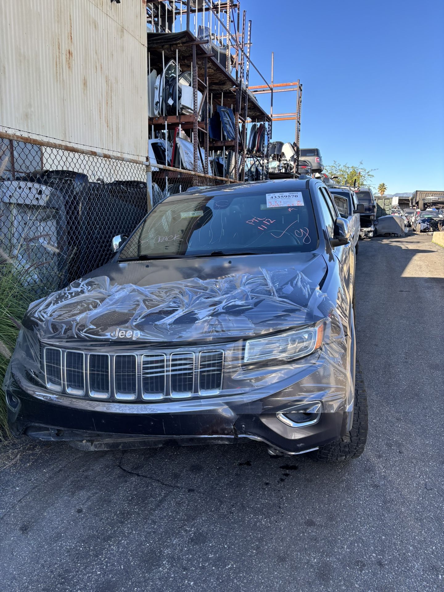2015 Jeep Grand Cherokee - PARTS ONLY
