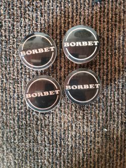 Borbet center caps