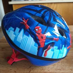 Childs Spiderman Bike Helmet XS