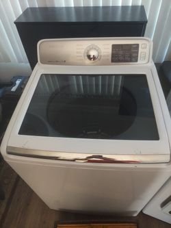 Samsung Like New SmartCare Washer Dryer Set Available Now In Huntington Beach Harbor 