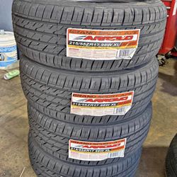 215-55R17  Vendo Un Set De Llantas Nuevas Marca Arroyo Con 50,000 Mil Millas De Garantía 🛻✅