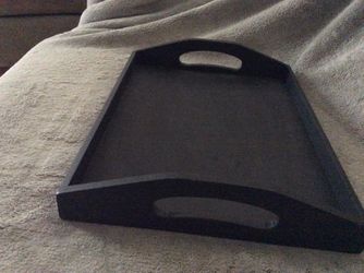 Black wood farm house tray 13” x 10” could be painted if you need another color