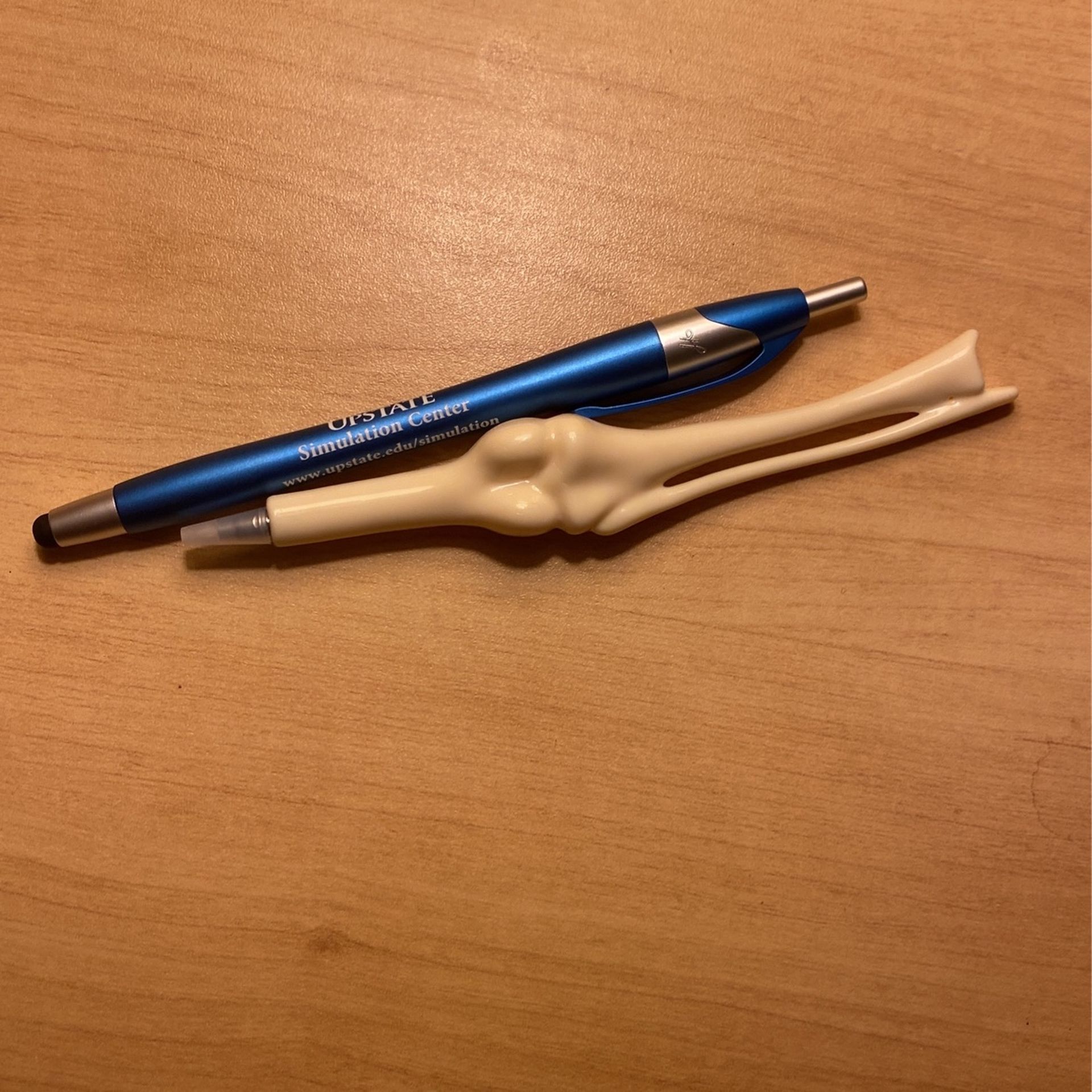 Cool Pens - 2 ct - Bone & Blue Stylus Pen - Upstate