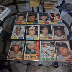 Very old baseball cards.