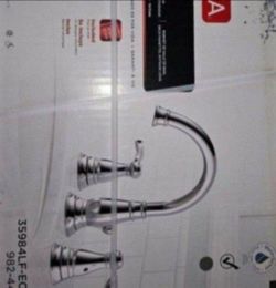 Delta Porter 2-Handle 8" Widespread Faucet In Chrome