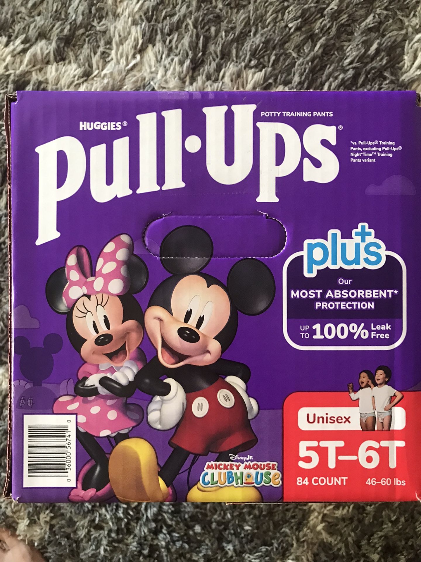 Huggies Pull Ups 5-6t/102 Diapers