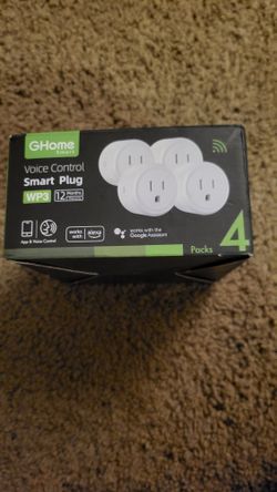 GHome Voice Control Smart PLUG Set Of 4