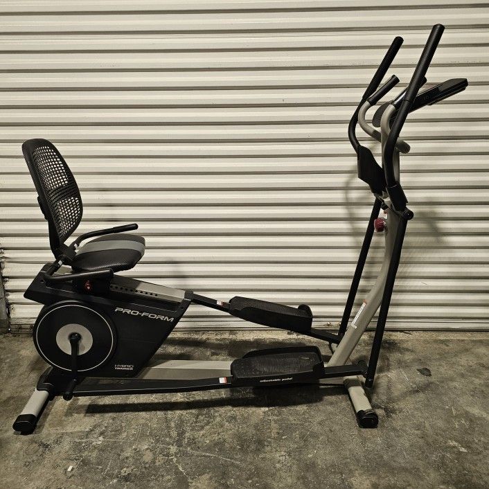 Proform Hybrid Trainer Elliptical / Recumbent Bike