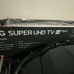LG SUPER UHD TV AI ThinQ
75SK80
