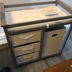 Changing Table with Drawers