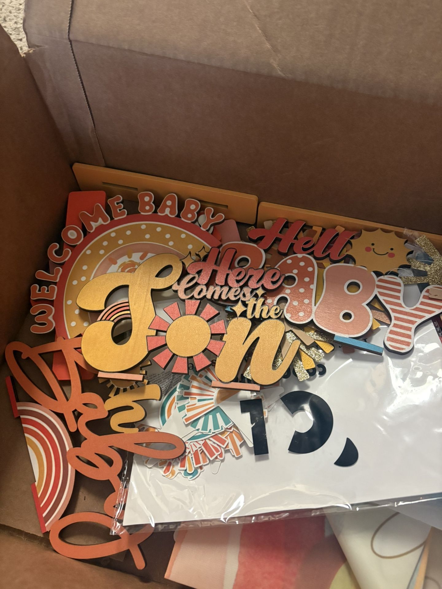 Here Comes The Son Baby Shower Decor