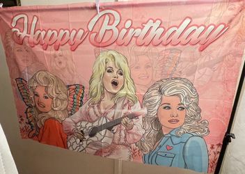 Dolly Parton HBD Banner