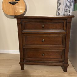 Solid Wood Nightstand / End Table