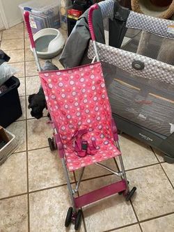 Pink Umbrella Stroller