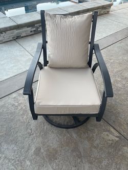 NEW Patio Furniture Cushions - 4 Sets - Tan