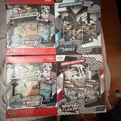 Pokemon black bolt and white flare Sam’s Club bundle