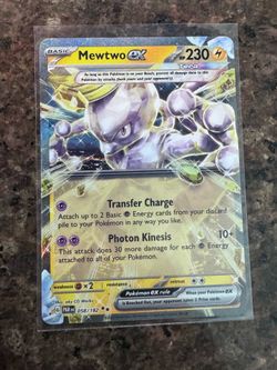 Mewtwo ex Pokemon  card