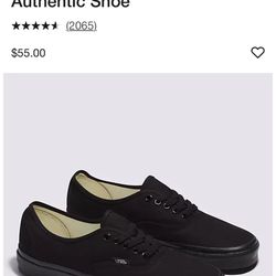 Vans Authentic Shoe