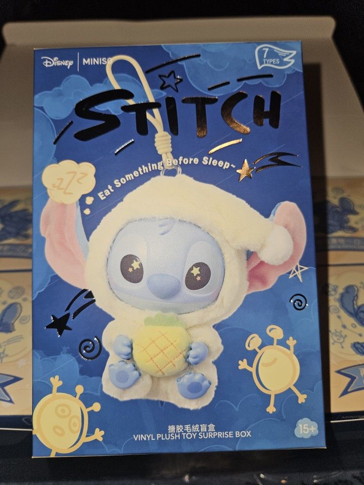Stitch Plushie Keychain