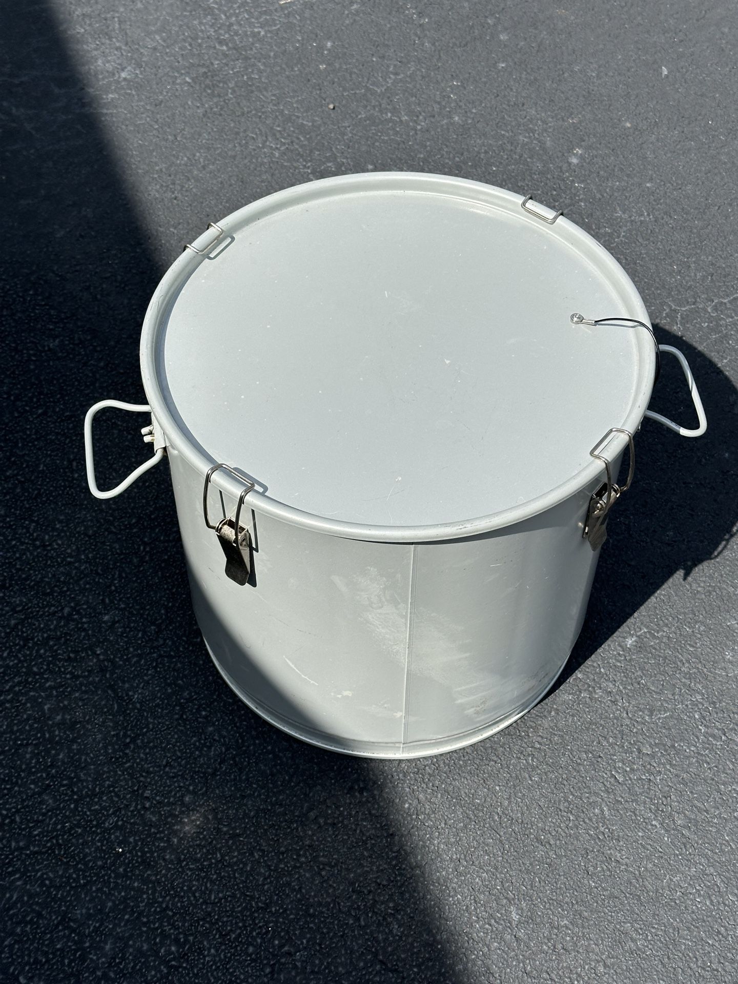 VEVOR Fryer Grease Bucket, 8 Gal Oil Disposal No Casters