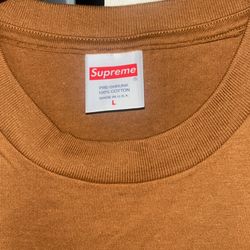 Plain Brown Supreme Shirt