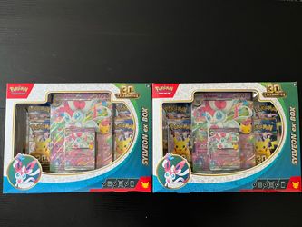 Pokémon 30th Celebration Sylveon ex Box (x2)