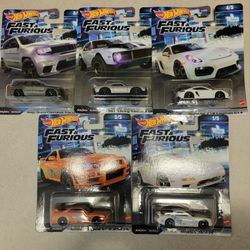 2023 NEW HOT WHEELS FAST & FURIOUS PREMIUM ( SET OF 5 )