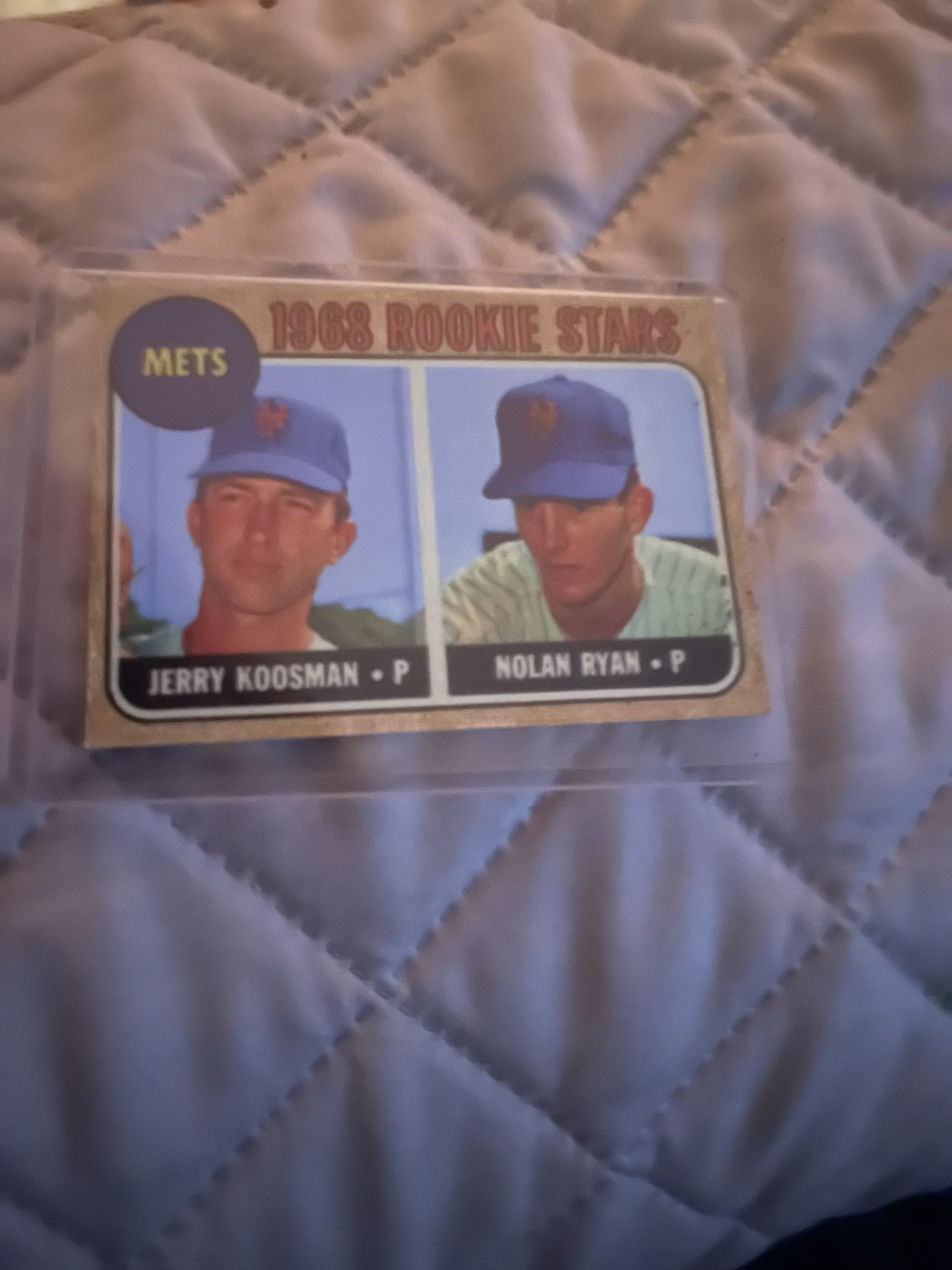 Nolan Ryan baseball card