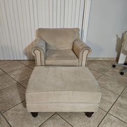 Sofa Chair With Ottoman 