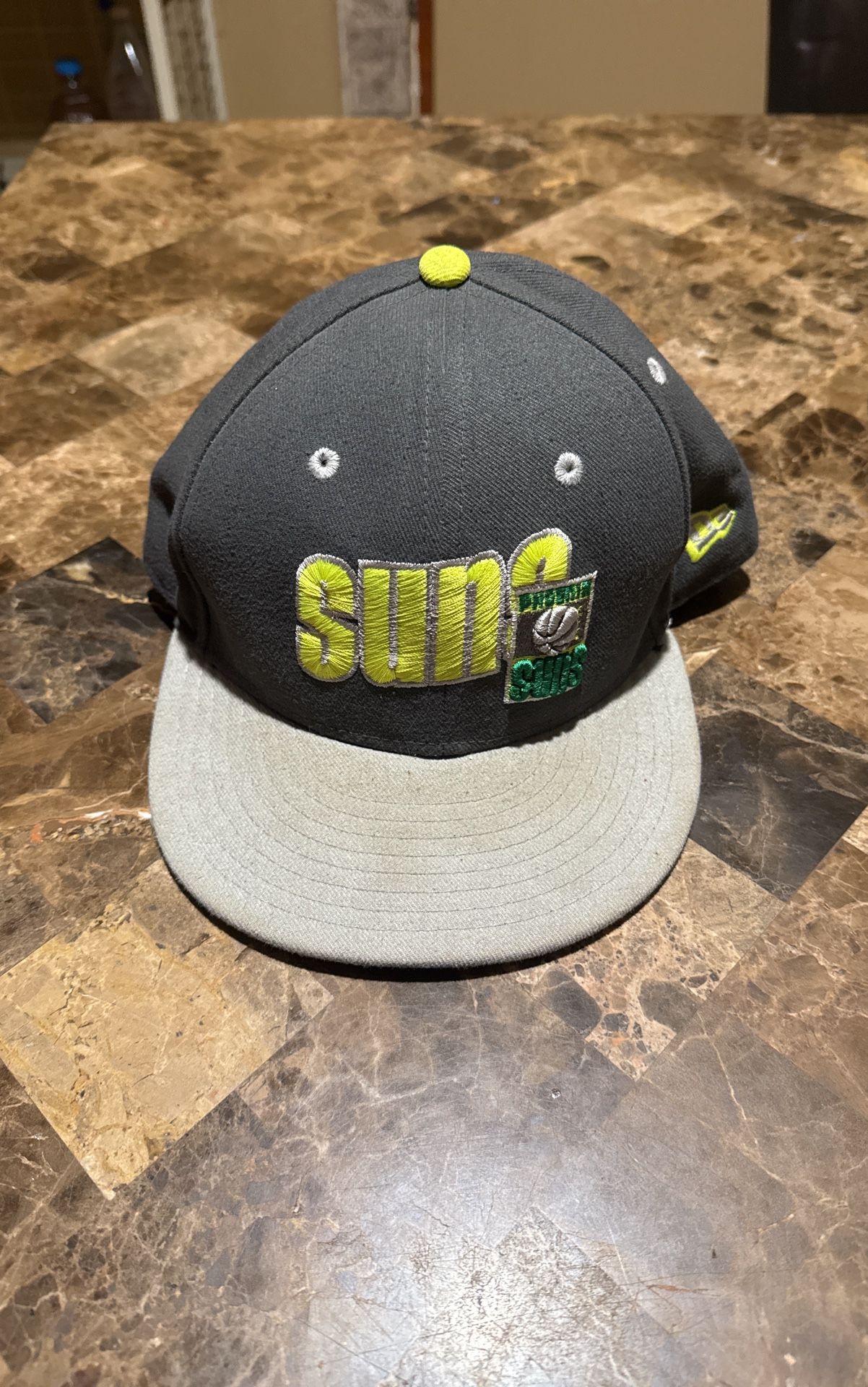 Phoenix Suns Green Bean HWC Grey Adjustable Snapback Hat Cap