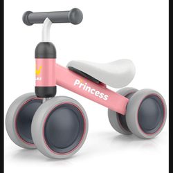 Balance Bike for 1 Year Old Girl Gifts Pre-School First Bike and 1st Birthday Gifts - Train Your Baby from Standing to Running | Toys for 1 Year Old