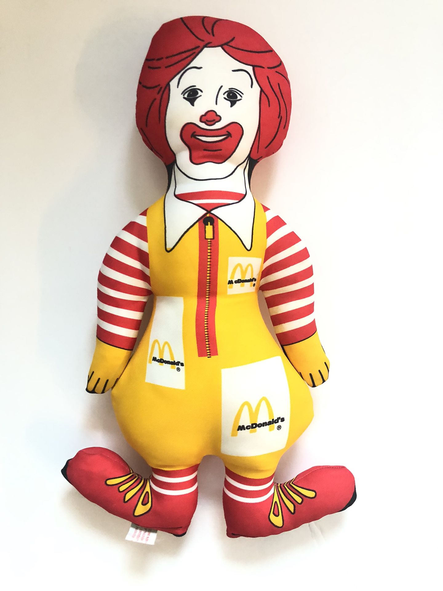 Authentic Ronald McDonald and McDonald’s french fry bag
