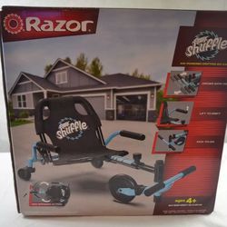 Razor Crazy Cart Shuffle Kid-Powered Drifting Go-Kart for Ages 4 Plus New In Box