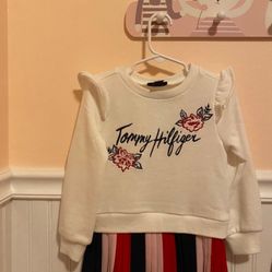 Tommy Hilfiger Toddler Girl Sweater Shirt 3T Brand New 