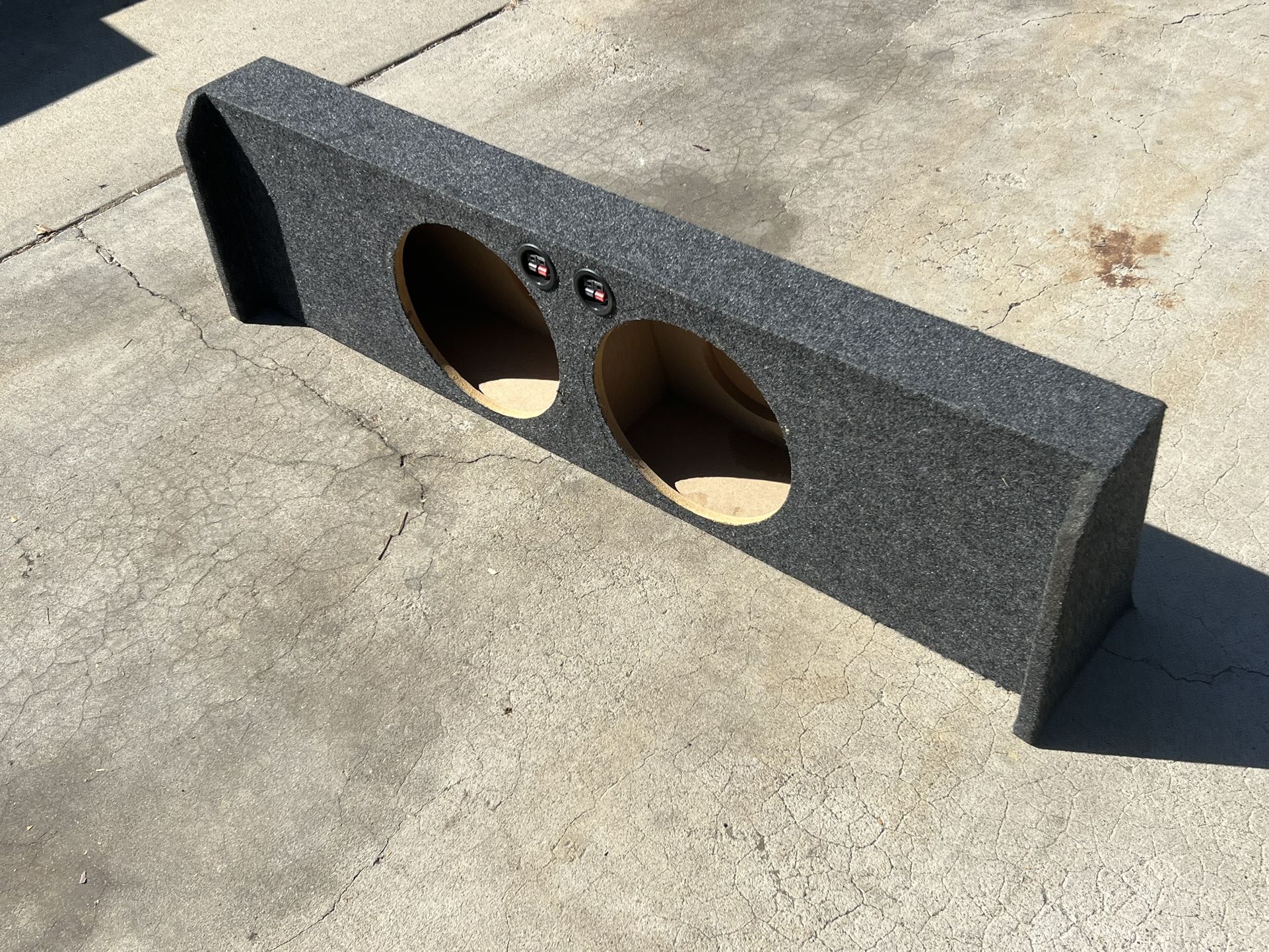 ($120 firm) 2/12s sub box for a 2009 and UP Ford F-150 Crew Cab Truck