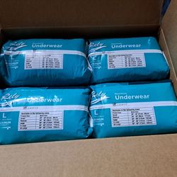 Rely Large Incontinence Maximum Underwear Size 44" To 58" Waist (4x20pk)
