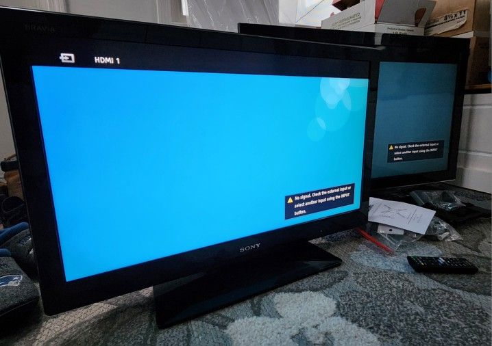 Two Sony TVs