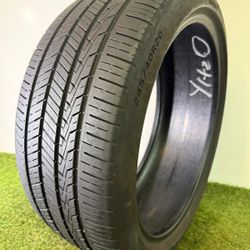U686  245 40 20 99H  Hankook Ventus S1 AS  One Used Tire 70% Life 